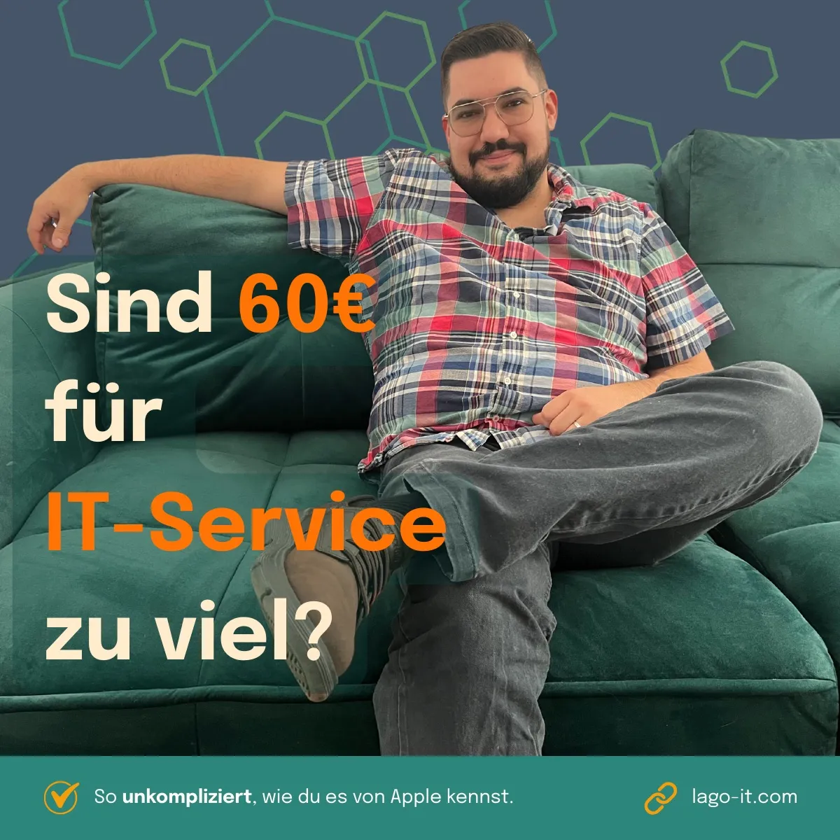 Du zahlst deinen Arbeitskräften 4.000€ Brutto. Aber 60€ für IT-Service ist zu viel?